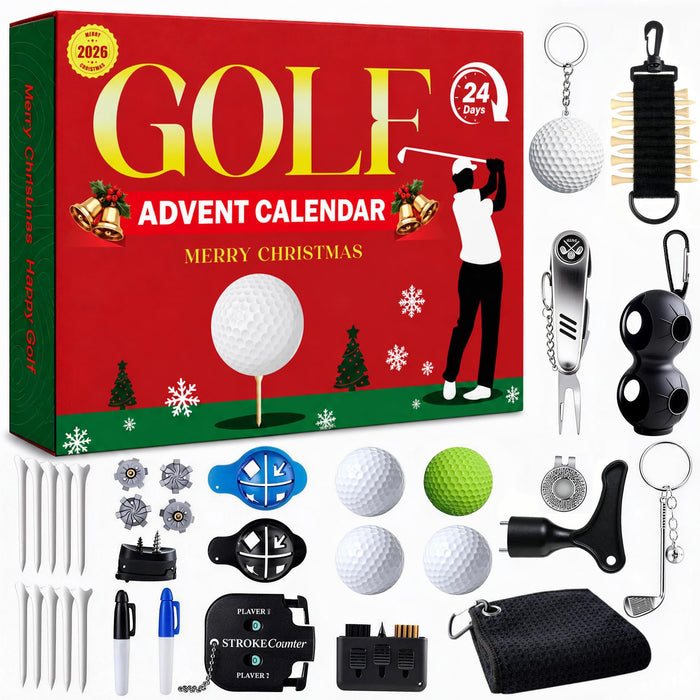 2026 Golf Advent Calendar – 24 Days of Golf Accessories & Christmas Surprises