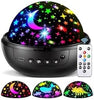 Kids Star Projector Night Light with 3 Projection Films, Remote Control & Timer