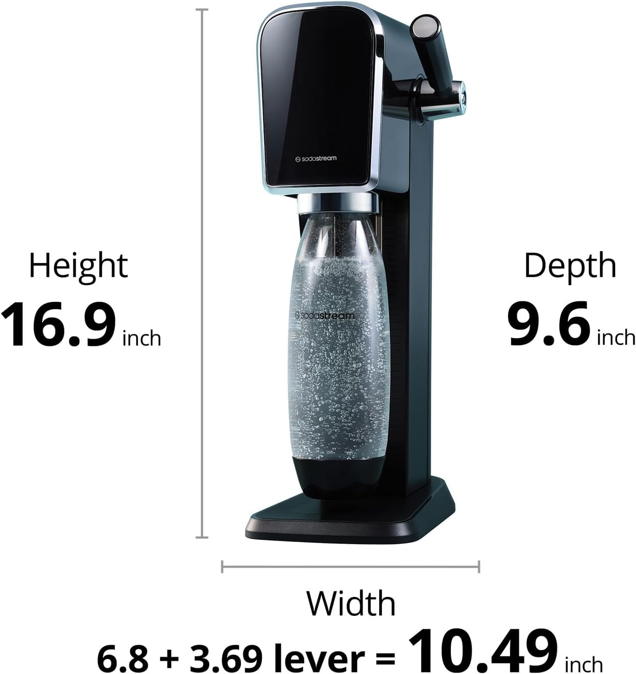 💧✨ SodaStream Art - Sparkling Water Maker (Black) ✨💧