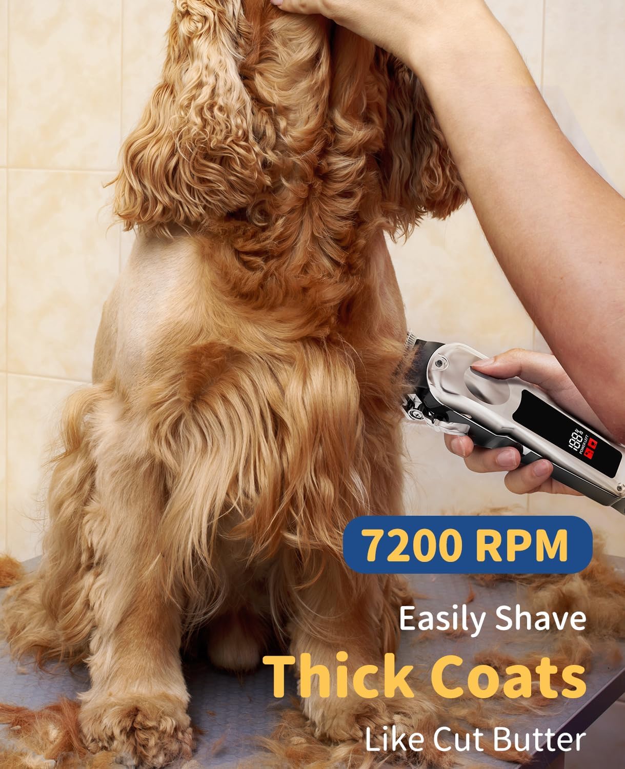 🐶 Professional Pet Grooming Clipper 🐶