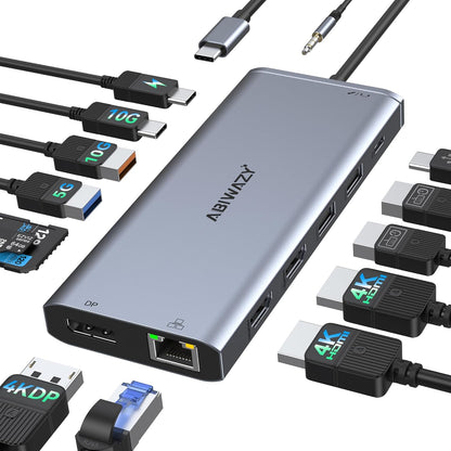 📦🖥️ USB-C Docking Station 14-in-1 🖥️📦