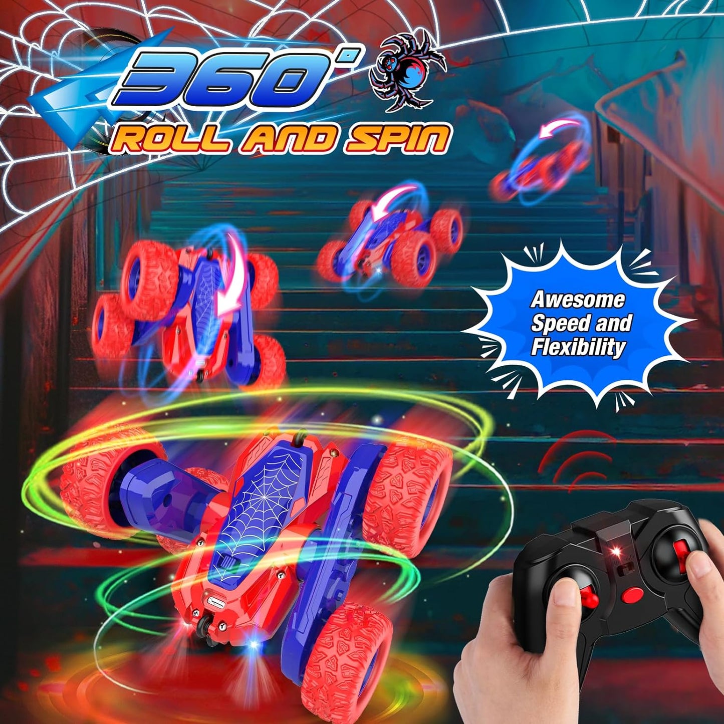 🕷️ Spider RC Car for Kids 🕷️