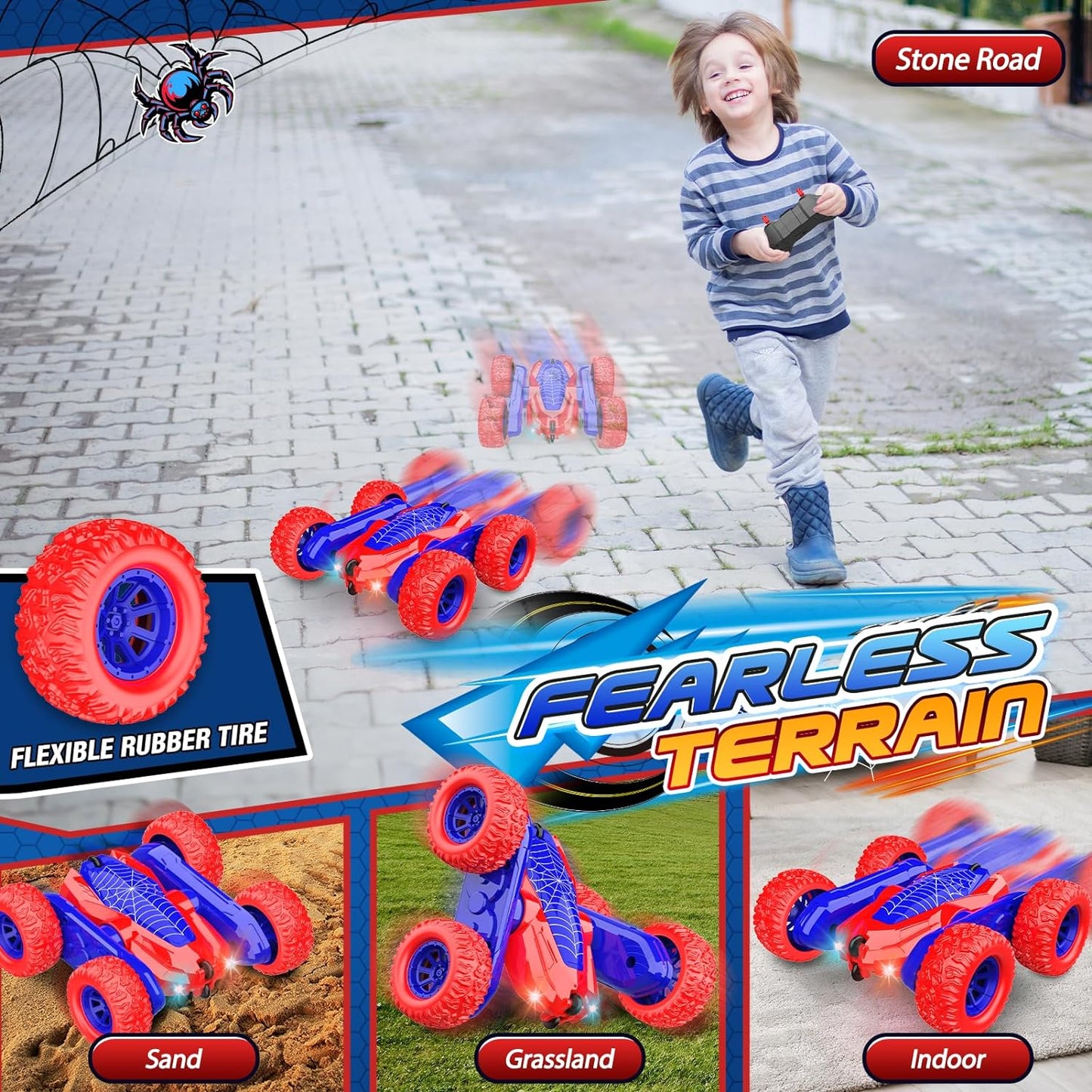 🕷️ Spider RC Car for Kids 🕷️