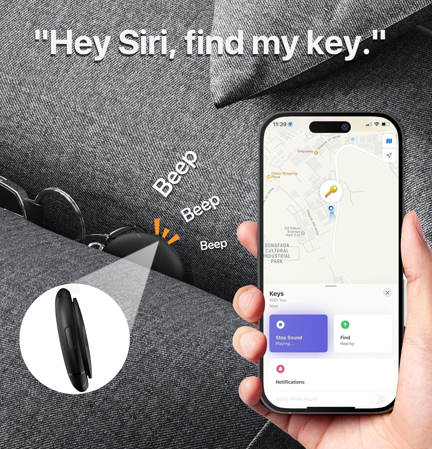 🔑 MiLi Key Locator - Bluetooth Tracker 🔑