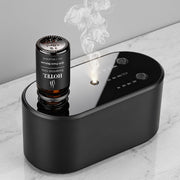 Waterless essential oil diffuser with bottle and fine mist