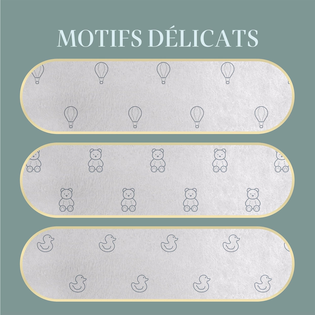 Pampers Amore diaper delicate pattern designs