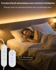 ALITOVE LED strip with 5 15 and 30 minute automatic shut-off timer