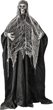 1.8 m animated Halloween skeleton full front view