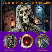 Skeleton realistic details and poseable arms