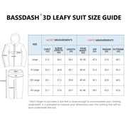 BASSDASH 3D leafy hunting camouflage suit XL - view 3