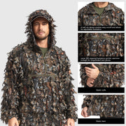 BASSDASH 3D leafy hunting camouflage suit XL - view 4