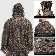 BASSDASH 3D leafy hunting camouflage suit XL - view 5