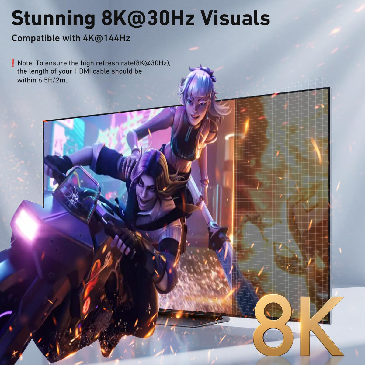 USB-C hub HDMI 8K external display support