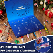 Open calendar showing individual lures for each day of the countdown