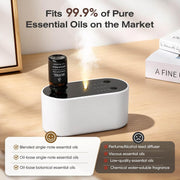 Cold air essential oil diffuser designed for compatible pure essential oils
