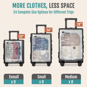FYGRIP vacuum storage bag sizes for travel and storage