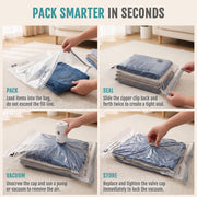 FYGRIP vacuum storage bag packing and sealing instructions