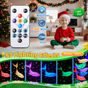 Projector remote control with brightness, rotation and timer functions