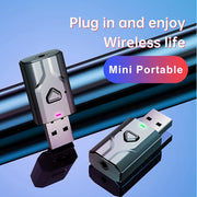 Mini Portable Bluetooth 5.0 USB Transmitter and Receiver