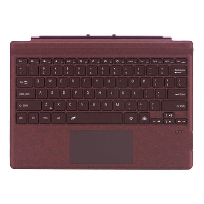 Mobee Bluetooth Keyboard Cover with Touchpad for Surface Pro 3–7+ – Burgundy