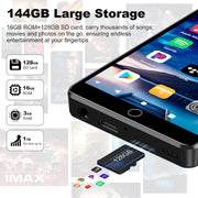 MP3 player with 144GB large storage capacity and expansion option
