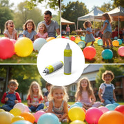 Portable electric balloon pump for parties and outdoor events