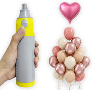 Portable rechargeable electric balloon pump inflating party balloons