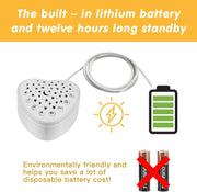 Rechargeable sound machine with built-in lithium battery for 12-hour standby