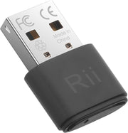 Close-up of Rii Bluetooth 5.4 USB Adapter showing compact design.