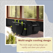 Multi-angle cooling design of VR SHINECON G10 to keep phone temperature low