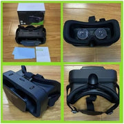 Unboxing of VR SHINECON G10 headset with included accessories and packaging