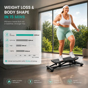 Weight loss and calorie burn comparison using ski simulator exercise machine