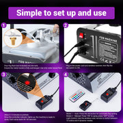 1500W fog machine with integrated 24 LED lights - product image 6
