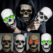 Skull Halloween mask costume styles and close-up details