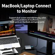 USB-C HDMI adapter for MacBook external monitor setup