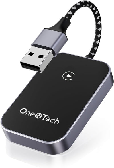 OneNTech Wireless CarPlay Adapter – Upgrade Wired CarPlay to Wireless for iPhone (2016+ Models, Not for BMW/Tesla)