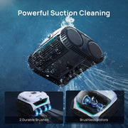 Mobile app interface controlling cleaning modes